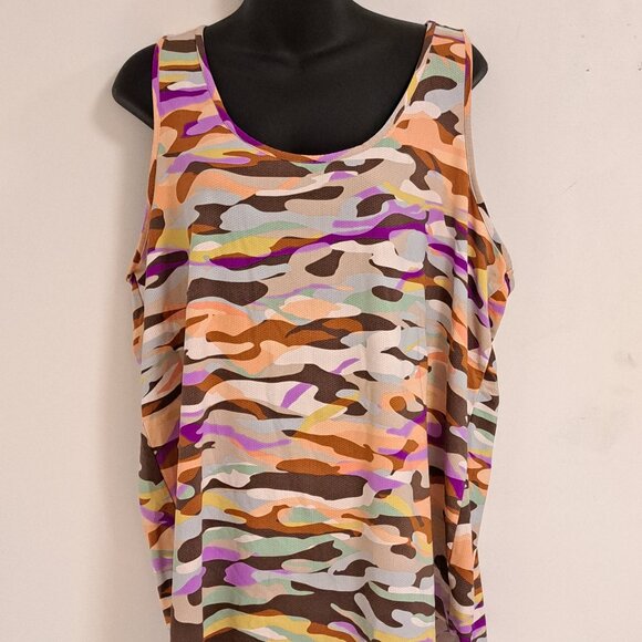Torrid Camo Active Sleeveless Top Size Women's 3 - Picture 1 of 8